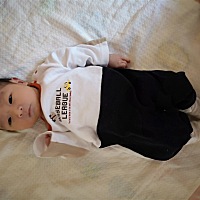 出生第五天，和出生第八天。爱你。我的小树！