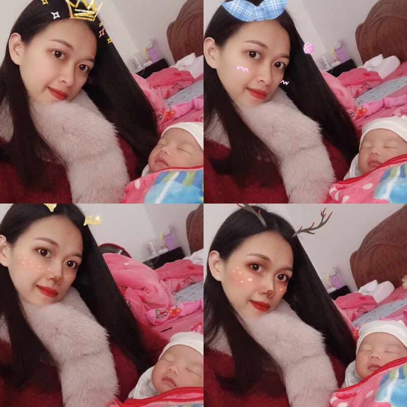 刚🈵️12天，洗了头舒坦，抱着熟暖的小棉袄。最后㊗️各位孕妈咪想男得男想女得女。