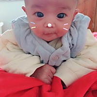 宝宝出生到现在四十五天了哦，白天睡觉老香了，到了晚上十点哭闹不停每天，一闹就是四五个小时哦�...