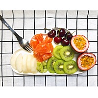 大宝今天的水果餐