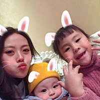 2个孩子睡觉了，终于可以做点自己的事情，每天坚持一点，最好自己