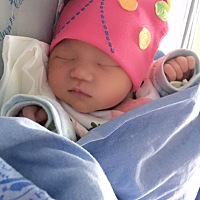 2019年1月21日凌晨3.29.顺产女宝一枚，无侧切，轻度撕裂，超快顺产，宝妈们快来接好孕吧。
