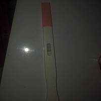 求助。这我放了有半个多小时的显示结果。是怀孕了么。呜呜呜。