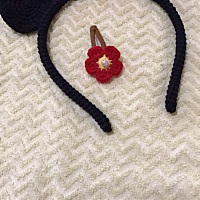 今天钩了些小玩意，呵呵😊