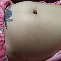 肚子感觉又长大了不少 今天小年 家人们都上班呢 自己无聊中