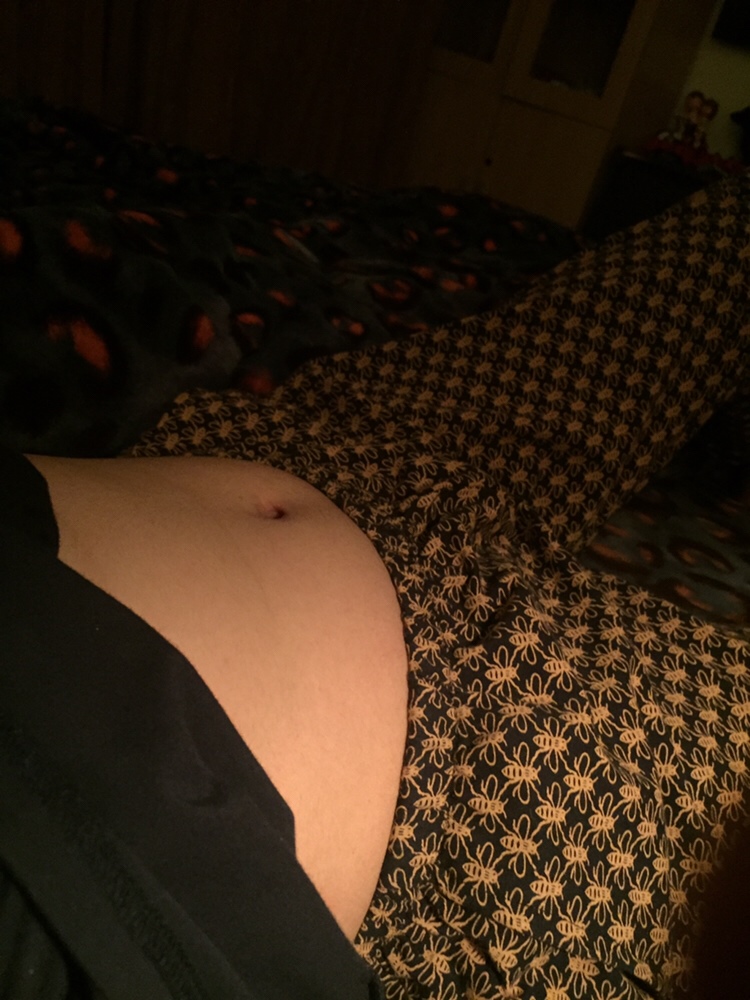 11周左右 一点都不明显