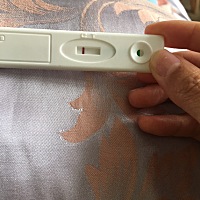 本来预计今天来月经的，刚测了一下大白板，记录一下