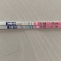 软件显示今天是排卵日～昨天测了特浅～刚刚又测了～还是特别浅～会不会排卵过去了～这个月没戏了～