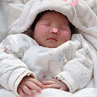 1月15日卸货的🐶宝宝！！是个可爱的小闺女哦😯！！爸爸妈妈都爱你💗！！半夜12点宫缩几分钟一次  ...