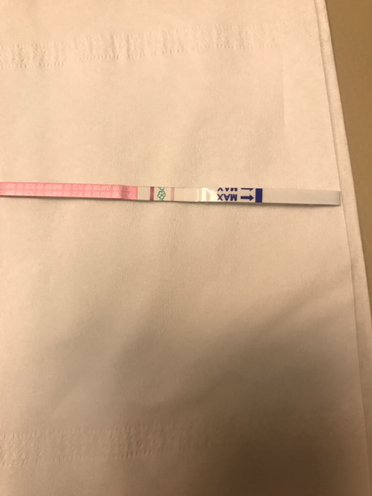 明天姨妈日，但是排卵试纸是弱阳，zzy是白板，有可能吗？