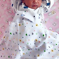 小年预产期，当天没发动，羊水少得可怜，果断刨了，6斤整公子，祝圈里所有宝贝平安的如期而至