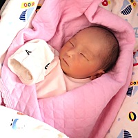 纪念高高小朋友来到世界一个星期啦