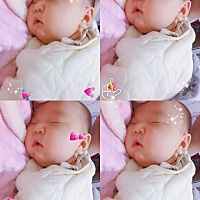 每天宝宝都晚上闹到一点  有时候就让她哭半天 然后心疼的要死 但是有时候真的冒火啊……哎 耐心耐心耐心