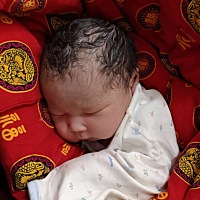 还愿啦，腊二十四女宝宝一枚，7斤2两，提前十天，感谢大家！希望宝宝平平安安，健健康康长大！！！