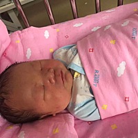 我三天的大儿子，出生8.3斤