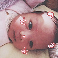 今天我满月啦！