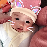 宝贝新年快乐🎉 来看看像不像❤️