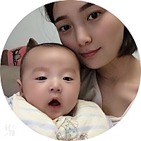 我的快四个月的小宝贝，妈咪爱你呦，么么哒😍😍