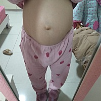 二胎 七个月了 有没有会看男女的  期望儿女双全