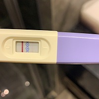 排卵日后第12天 最近贪睡 胸刺痛 恶心忍不住测了一下，是猪宝宝来了吗