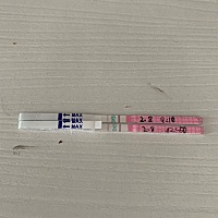 还有一周就来姨妈了，今天早晨测排卵什么是弱阳