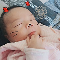 我们小橙子今天十天啦，妈妈爱你哟