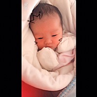 39周顺产五斤八两的小公主一枚，健康平安就好