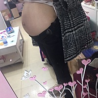 再过两三天 就24周了。做彩超的时候希望你能争气点 不要偏小！