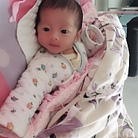 我的小公主，还有4天就满月啦💐谁会相信是男宝呢，你怎么这么可耐🍒下面是我怀孕时拍的🌸