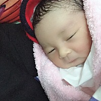 大年初一，小家伙就着急出来，男孩，6斤一两，看着你健康，妈妈9个月一路走来的辛苦都是值得的