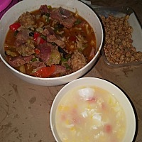 我刚刚跟我老公讲，如果这是婆婆做的月子餐，在圈里肯定能被骂死