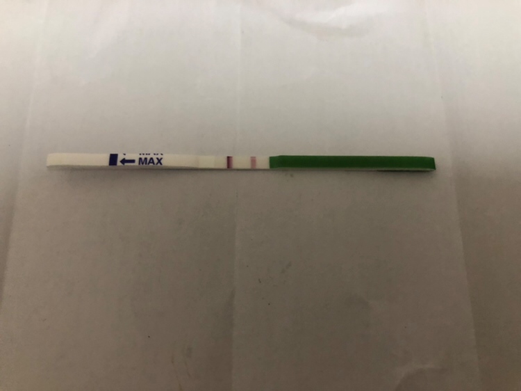 宝妈们，这几有点想呕吐，我这个显示是不是怀孕了？