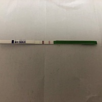 宝妈们，这几有点想呕吐，我这个显示是不是怀孕了？