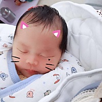 宝宝感冒了鼻子不通气有什么好的办法，出生18天？