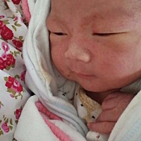 39➕4顺产一枚男宝👦，重3570g，在顺产里算难产，宝宝头大，还在母子平安，昨天出院回家的，现在看到...