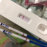 同房两年，一直备孕中，这次好像真的有了，末次1月20日，今天无聊测下，没想到离月经期还有那么几天都能...