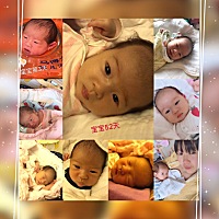 刚开始看她觉得好丑～眼睛小的像豆子～现在刚不到两个月，已经长的好多了～😂