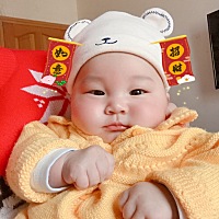 宝贝百日照，萌萌哒