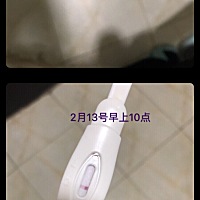 有经验的宝妈帮忙看看🙈今天早上测试又成一条线了，还有5天大姨妈就要来了，胸部没有太大反映，小腹隐...