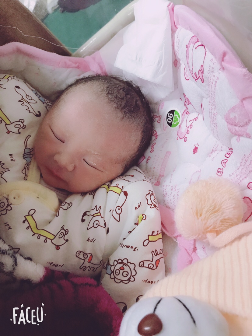 出生第一天的模样！