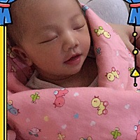 自家宝贝怎么看都漂亮，有赞同的吗？哈哈哈😘😘