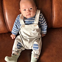 快三个月的小宝贝