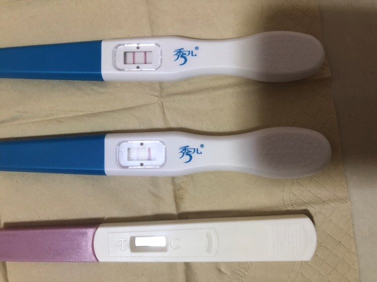 大家帮忙看看从下到上三次测的，是不是huaiw