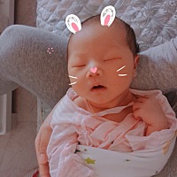迟到的报喜，女宝宝，正月初十，顺产，七斤，