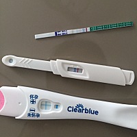 这是有了了吗？但什么感觉也没有 乳房也不涨