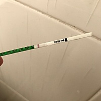 请教一下大家 第二道红不太明显啊真的是好期待好期待希望是真的呀呀呀