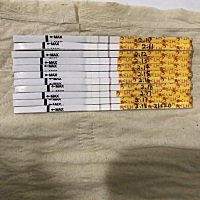 姐妹帮忙看一下这是啥情况 末次1.25来的，周期较长 预测2.14排卵，提前几天开始测，测出阳之后就变浅了...