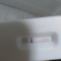 没有两个杠下面有红色污秽是怀孕吗  2/2月经5号没有的  12号同房