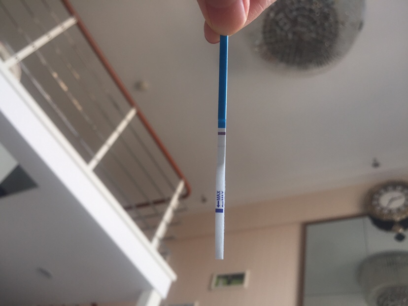 求助各位大神 这是怀孕了吗？ 还有个问题 用早孕试纸测孕 如果没怀孕的话 几个小时后会变两道杠吗？ 试了三次都是刚开始是一道杠  几个小时后就变两道杠了.