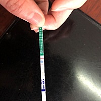 下午测的，不是晨尿，不知道是不是怀上了？有同样情况的吗？